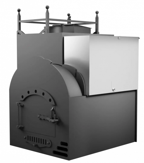 Печь Горыныч Мини, каменка закрытая с левой стороны, система воздушного отопления фото в Краснодаре Печь Горыныч Мини, каменка закрытая с левой стороны, система воздушного отопления фото в Краснодаре