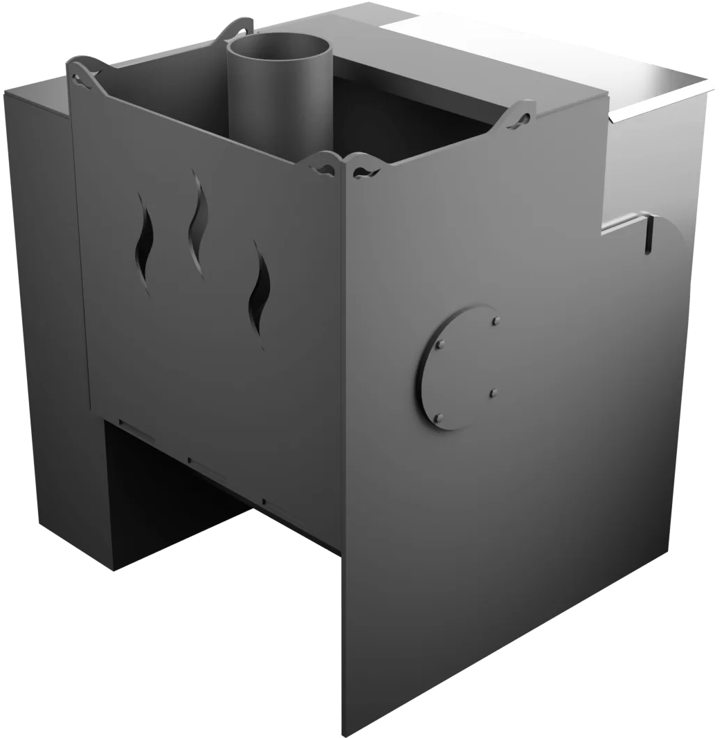 Печь Горыныч Мини, каменка с правой стороны, естественная система воздушного отопления фото в Краснодаре Печь Горыныч Мини, каменка с правой стороны, естественная система воздушного отопления фото в Краснодаре