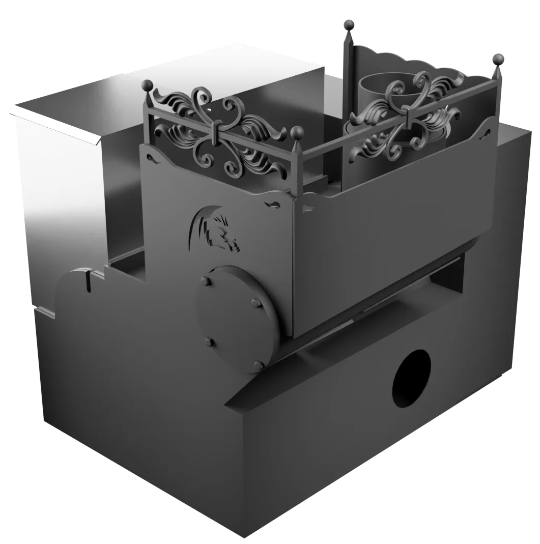 Горыныч 3 СВОП, каменка с левой стороны, большая дверь со стеклом фото в Краснодаре Горыныч 3 СВОП, каменка с левой стороны, большая дверь со стеклом фото в Краснодаре