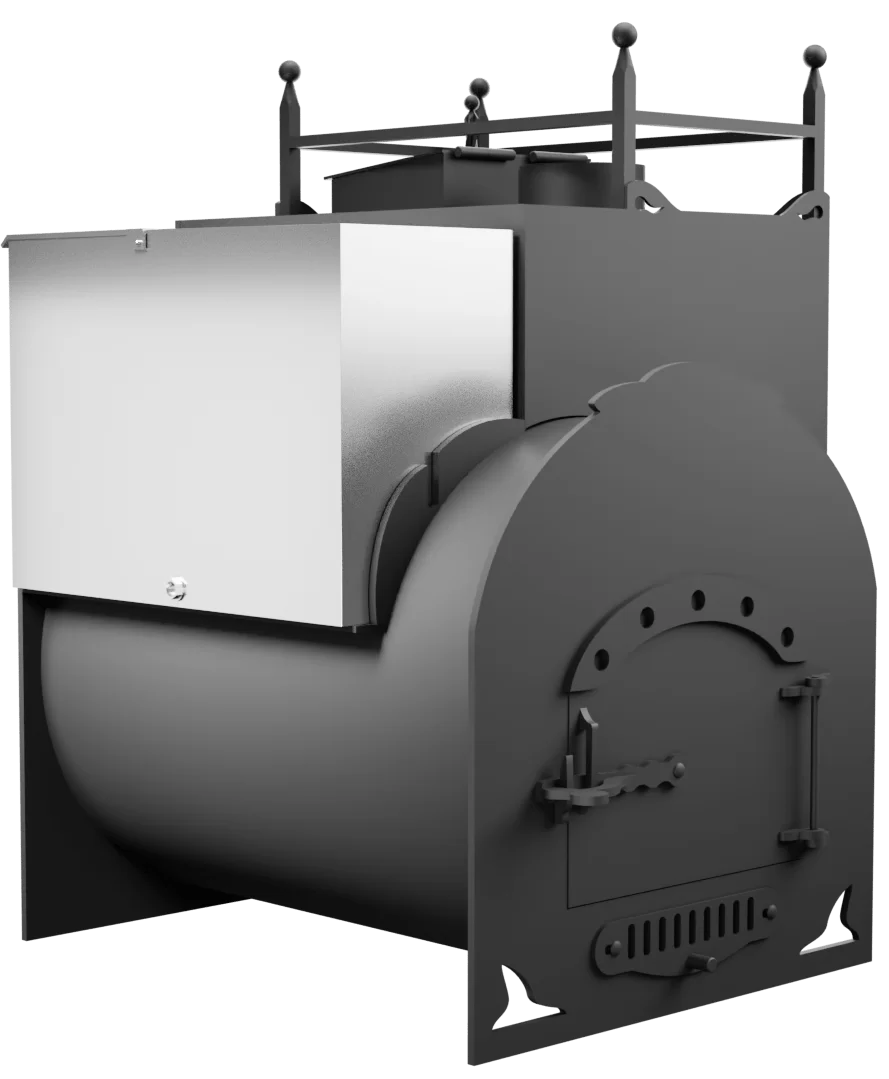 Печь Горыныч Мини, каменка закрытая с правой стороны фото в Краснодаре Печь Горыныч Мини, каменка закрытая с правой стороны фото в Краснодаре