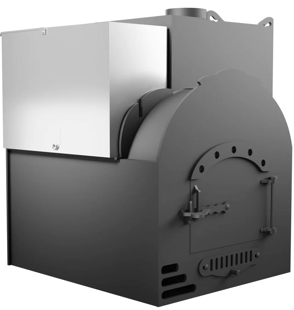 Печь Горыныч Мини, каменка с правой стороны, система воздушного отопления фото в Краснодаре Печь Горыныч Мини, каменка с правой стороны, система воздушного отопления фото в Краснодаре