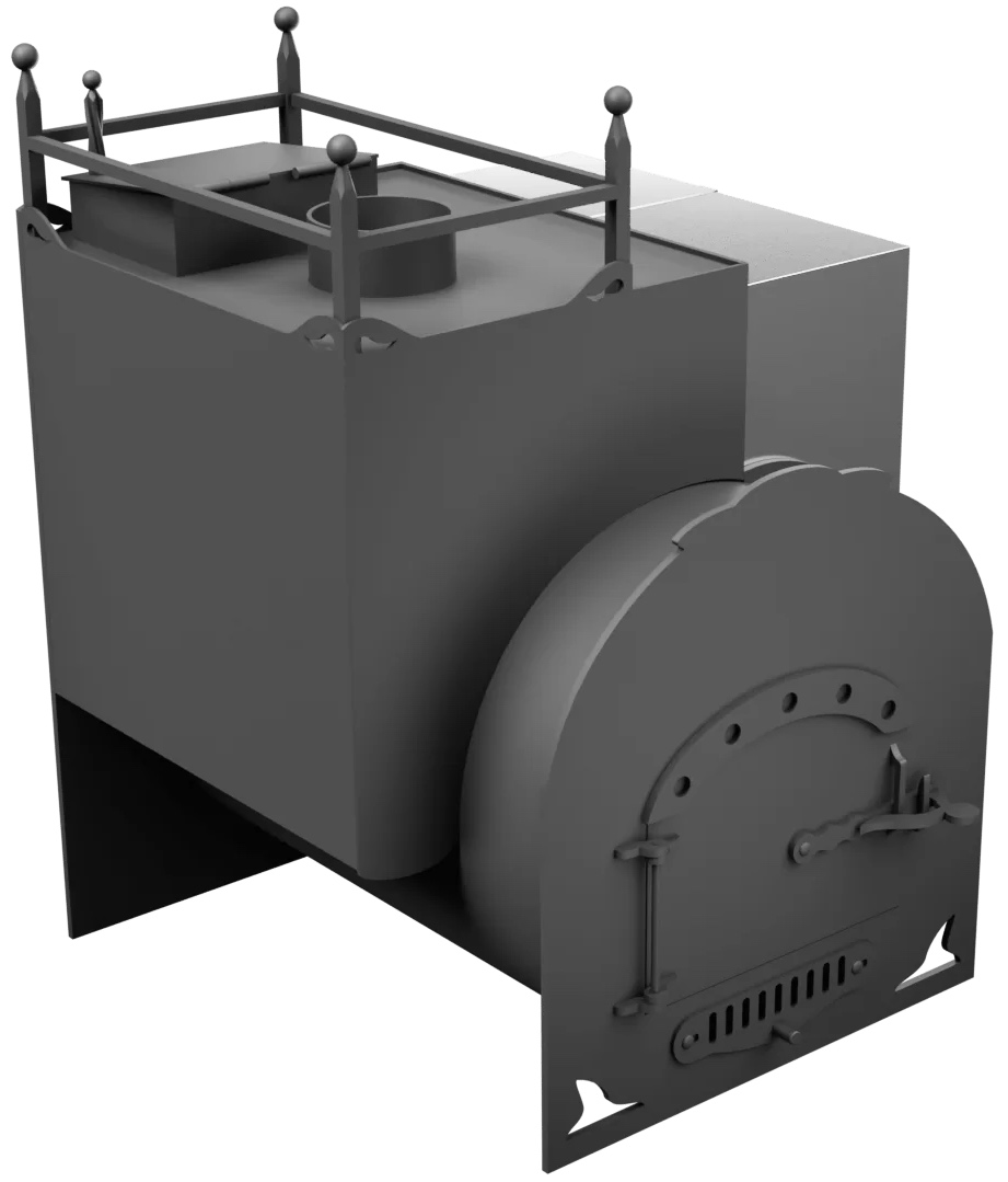Печь Горыныч Мини, каменка закрытая с левой стороны фото в Краснодаре Печь Горыныч Мини, каменка закрытая с левой стороны фото в Краснодаре
