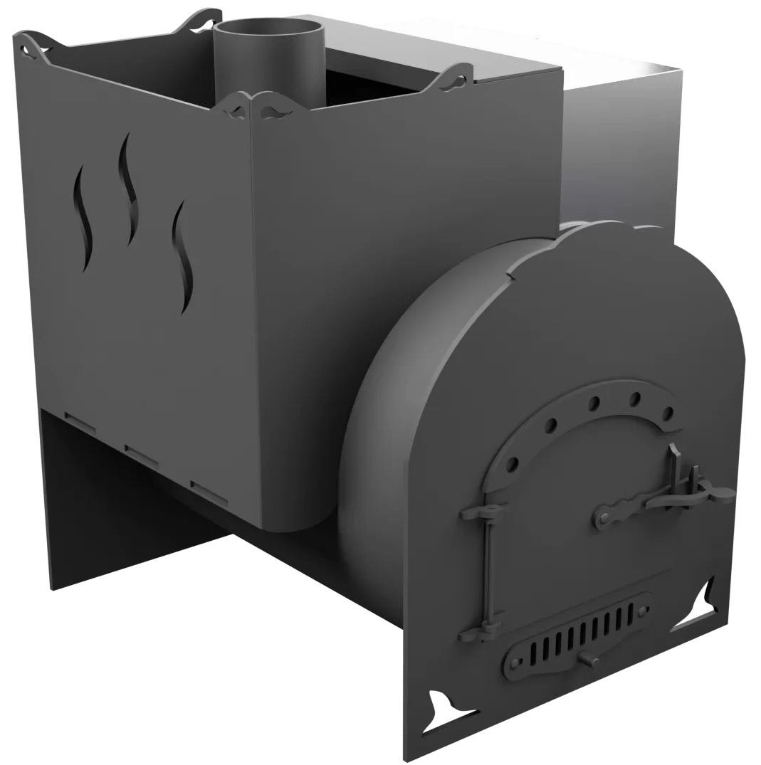 Печь Горыныч Мини, каменка с левой стороны фото в Краснодаре Печь Горыныч Мини, каменка с левой стороны фото в Краснодаре