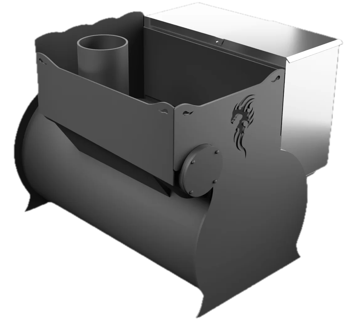 Печь Горыныч 2, каменка с правой стороны, малая дверь со стеклом фото в Краснодаре Печь Горыныч 2, каменка с правой стороны, малая дверь со стеклом фото в Краснодаре