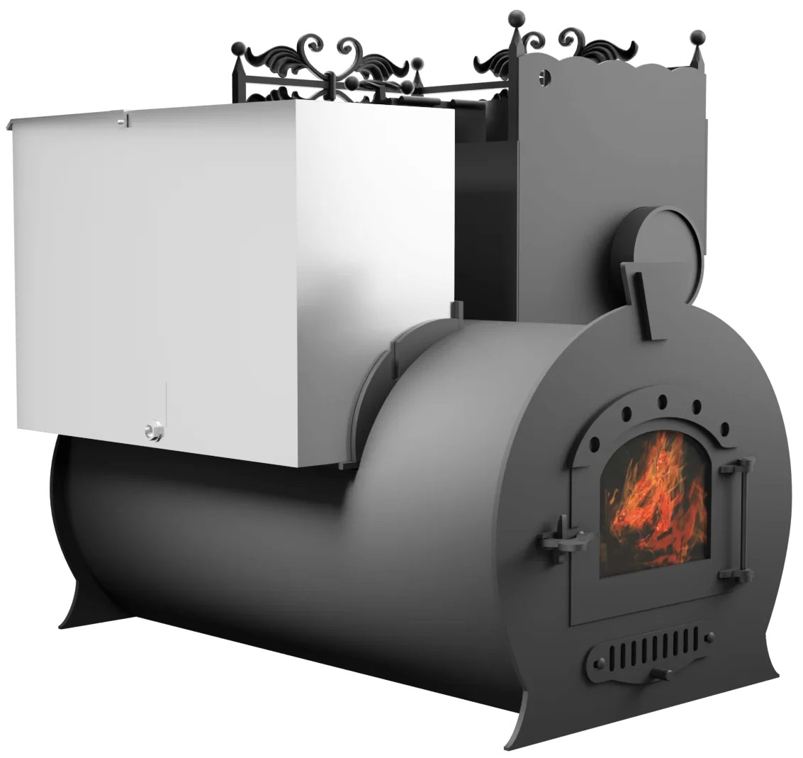 Печь Горыныч 3, каменка закрытая с правой стороны, малая дверь со стеклом фото в Краснодаре Печь Горыныч 3, каменка закрытая с правой стороны, малая дверь со стеклом фото в Краснодаре