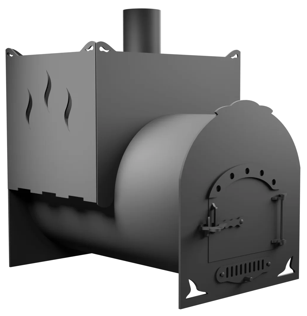 Печь Горыныч Мини, двойная каменка фото в Краснодаре Печь Горыныч Мини, двойная каменка фото в Краснодаре