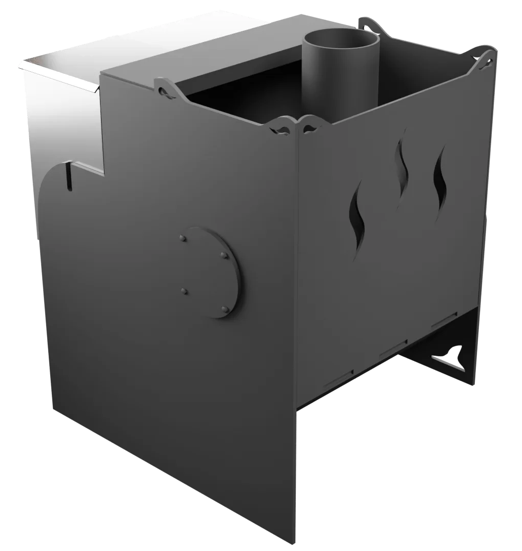 Печь Горыныч Мини, каменка с левой стороны фото в Краснодаре Печь Горыныч Мини, каменка с левой стороны фото в Краснодаре