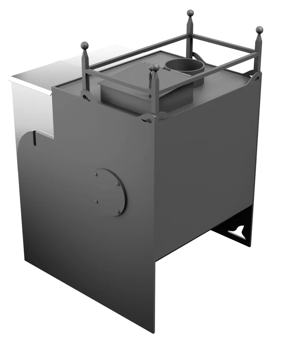 Печь Горыныч Мини, каменка закрытая с левой стороны фото в Краснодаре Печь Горыныч Мини, каменка закрытая с левой стороны фото в Краснодаре