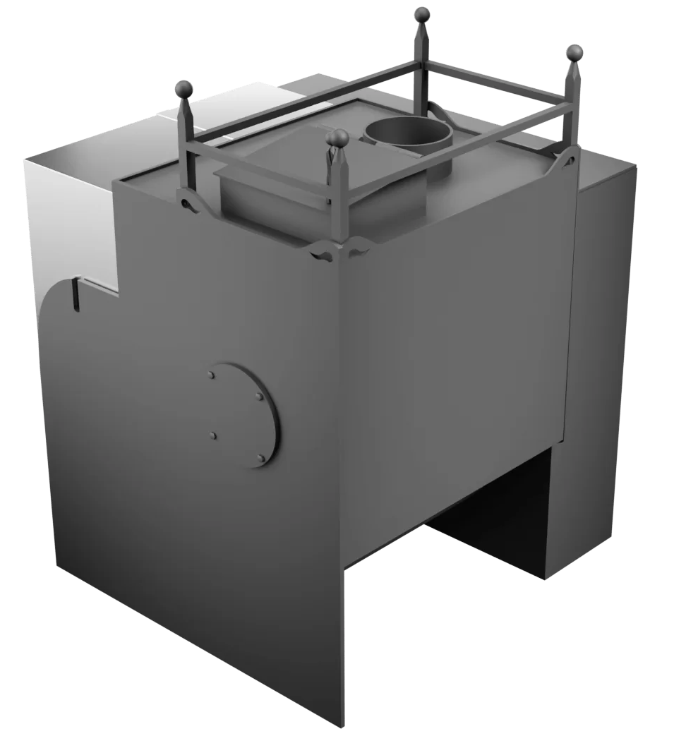 Печь Горыныч Мини, каменка закрытая с левой стороны, естественная система воздушного отопления фото в Краснодаре Печь Горыныч Мини, каменка закрытая с левой стороны, естественная система воздушного отопления фото в Краснодаре