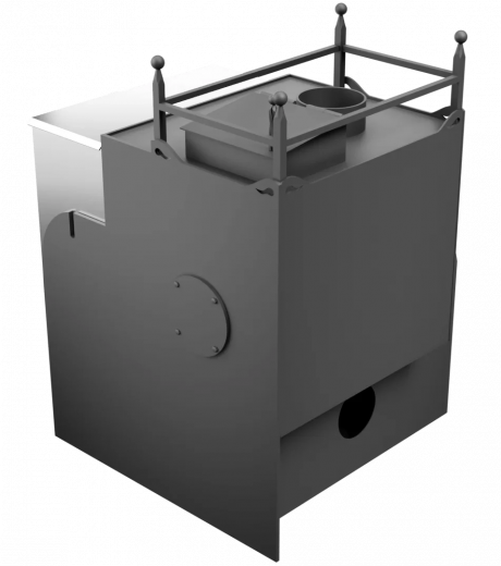 Печь Горыныч Мини, каменка закрытая с левой стороны, система воздушного отопления фото в Краснодаре Печь Горыныч Мини, каменка закрытая с левой стороны, система воздушного отопления фото в Краснодаре